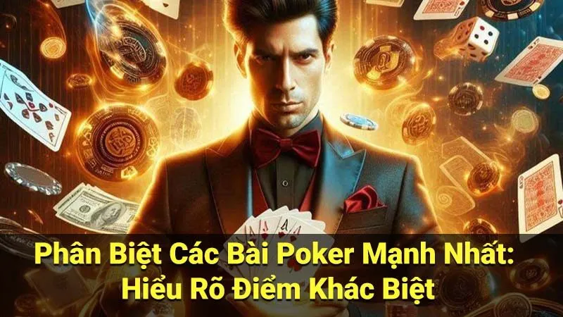 Phân Biệt Các Bài Poker Mạnh Nhất: Hiểu Rõ Điểm Khác Biệt