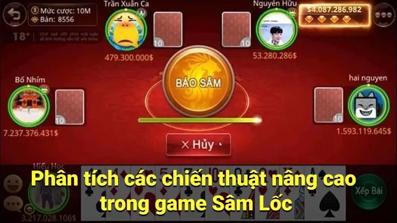 Phân tích các chiến thuật nâng cao trong game Sâm Lốc